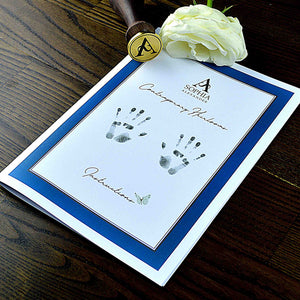 Instructions for taking perfect fingerprint for your gold fingerprint necklace | How to make Fingerprint Jewellery | Personalised Necklaces | Sophia Alexander Fingerprint Jewellery | Handmade in Suffolk UK