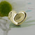 Gold Puffed-Heart Fingerprint Charm | Charm Bracelets | Sophia Alexander Fingerprint Jewellery | Handmade in Suffolk UK
