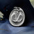 Silver Shaped Horse Hoofprint Charm | Charm Bracelets | Sophia Alexander Fingerprint Jewellery | Handmade in Suffolk UK