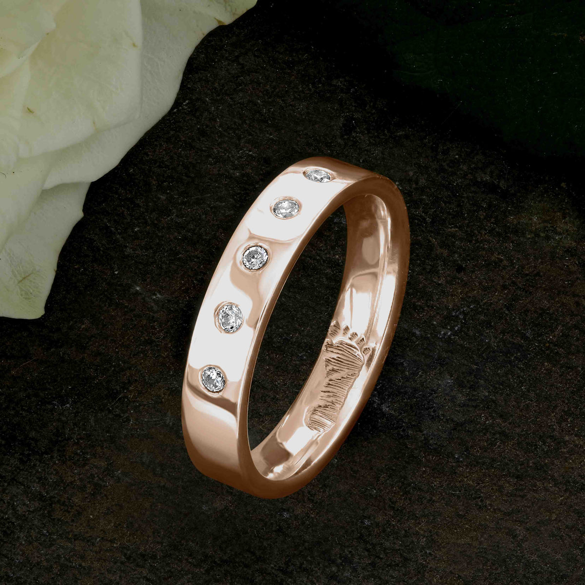 Engraving inside clearance wedding band