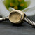 Gold Charm Bead with real Fingerprint | Charm Bracelets | Sophia Alexander Fingerprint Jewellery | Handmade in Suffolk UK