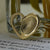 Gold Open Heart Fingerprint Necklace | Personalised Necklace | Sophia Alexander Fingerprint Jewellery | Handmade in Suffolk UK