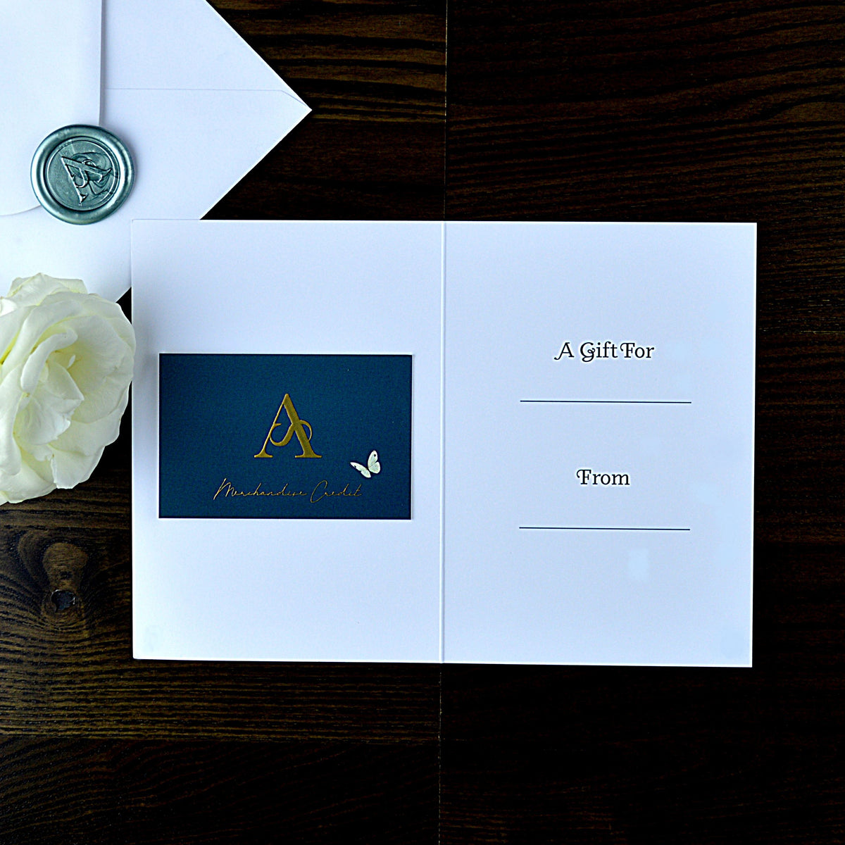 LUXURY GOLD FINGERPRINT JEWELLERY GIFT VOUCHERS - £20 GIFT CARD SOPHIA ALEXANDER UK