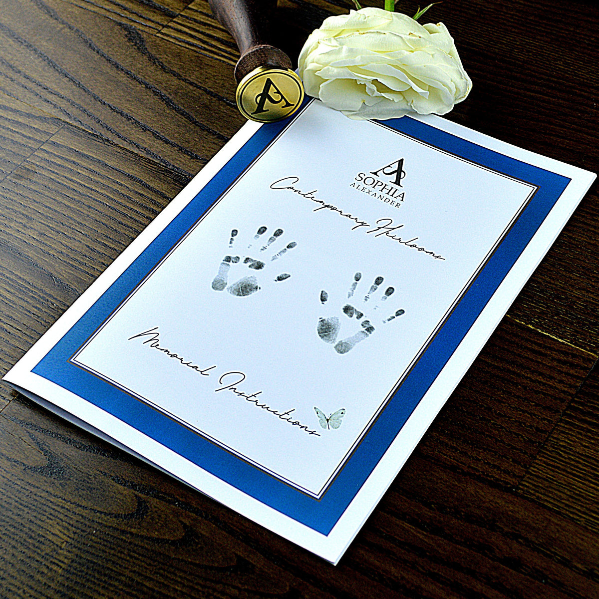 Instructions for taking perfect fingerprint for your gold fingerprint necklace | How to make Fingerprint Jewellery | Personalised Necklaces | Sophia Alexander Fingerprint Jewellery | Handmade in Suffolk UK