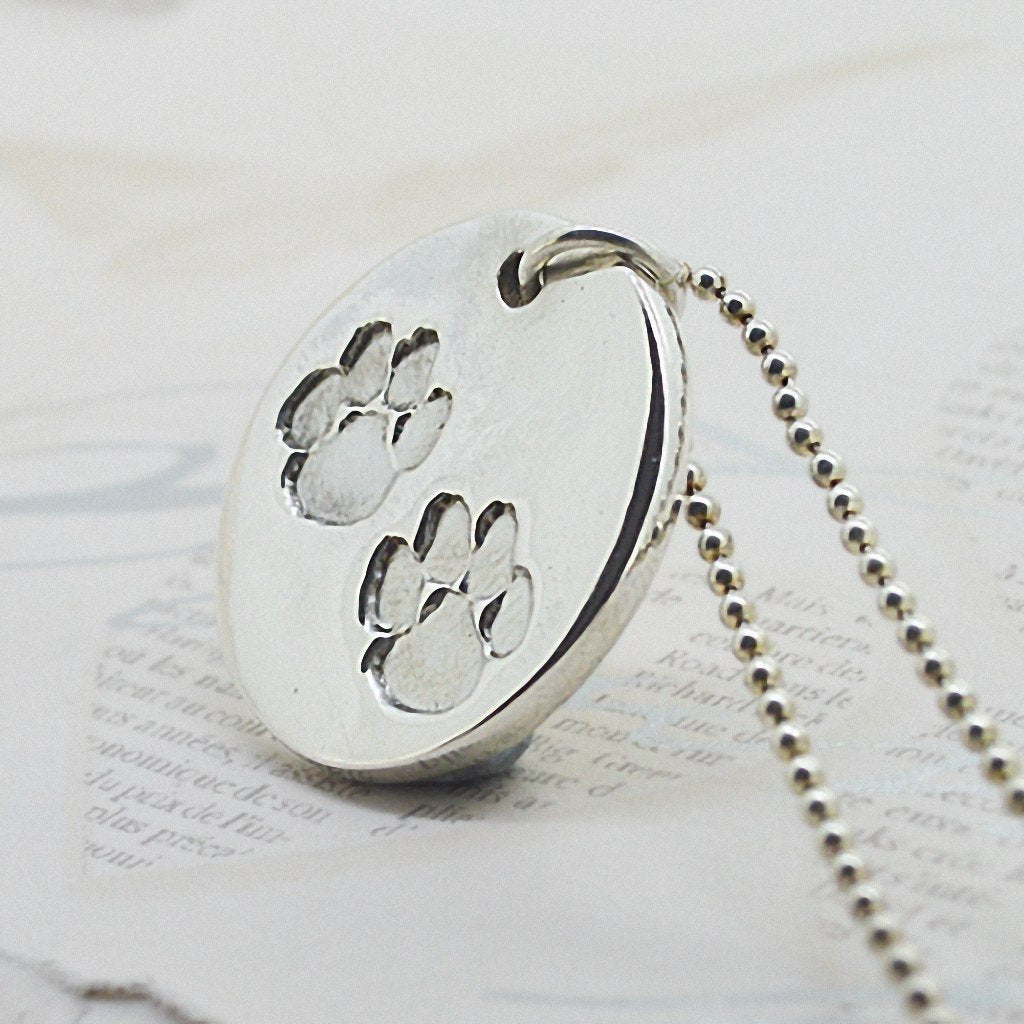 Paw Print Necklaces – Tracy Anne Jewellery